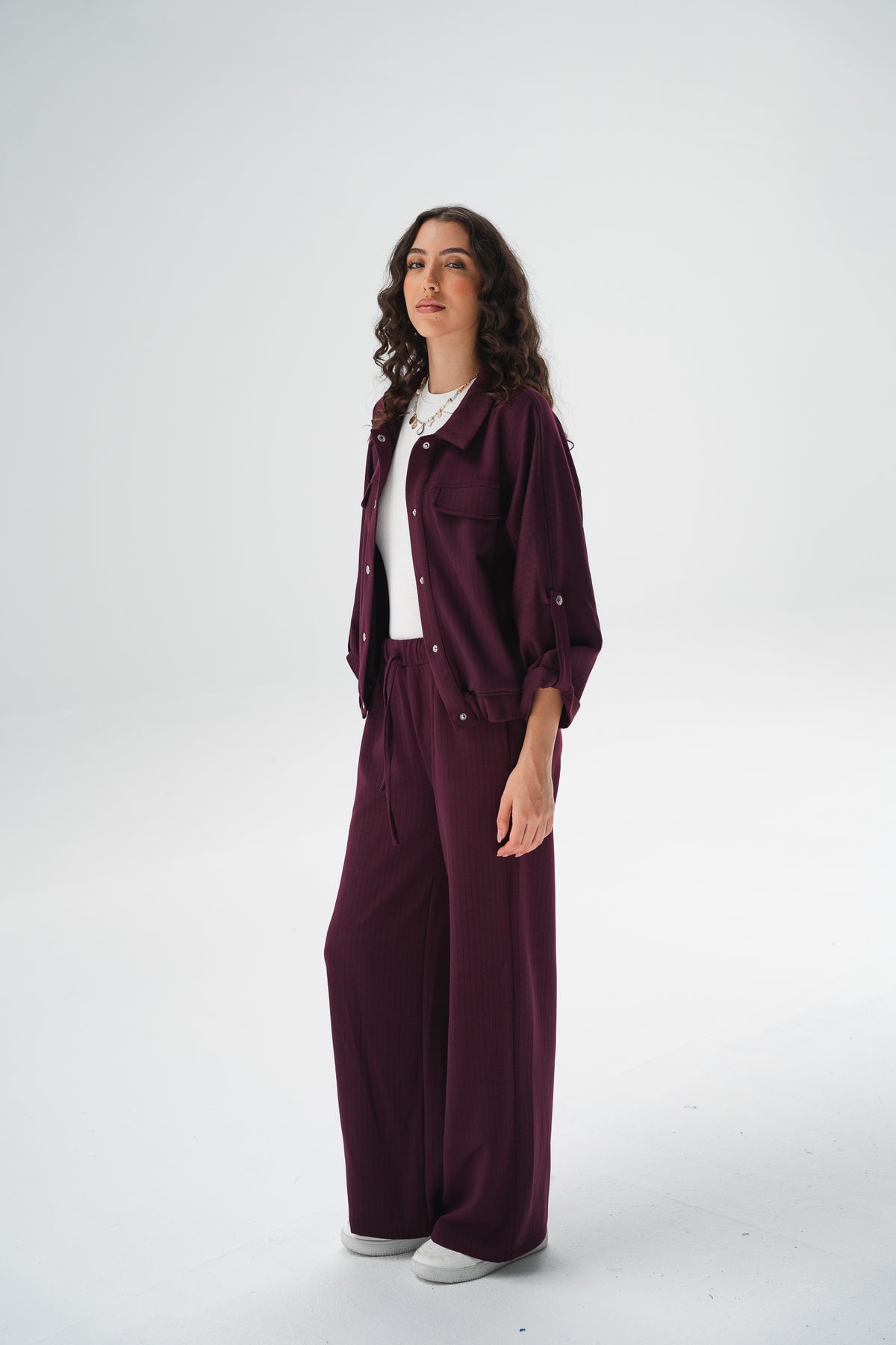 Chestnut Set in Burgundy