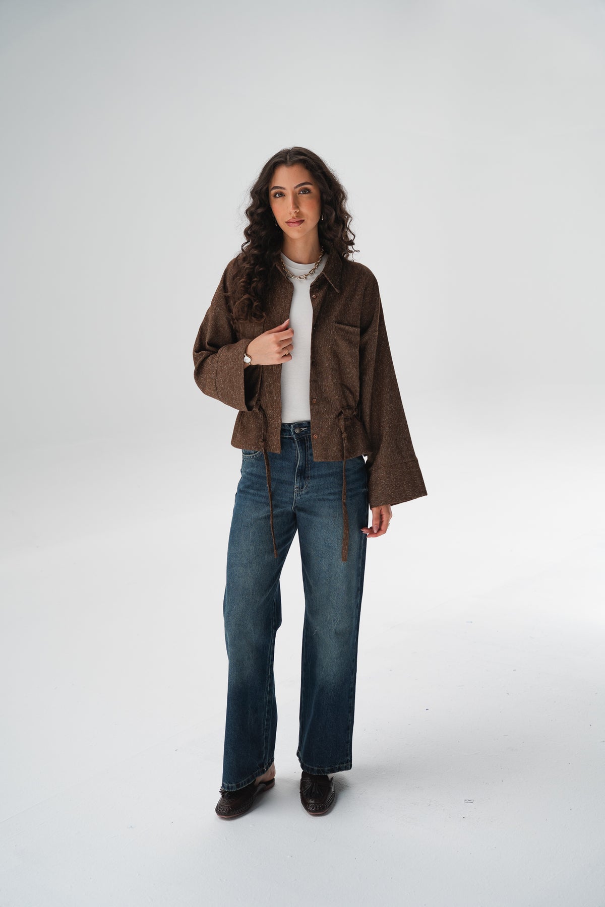 The Defined Shirt in Brown