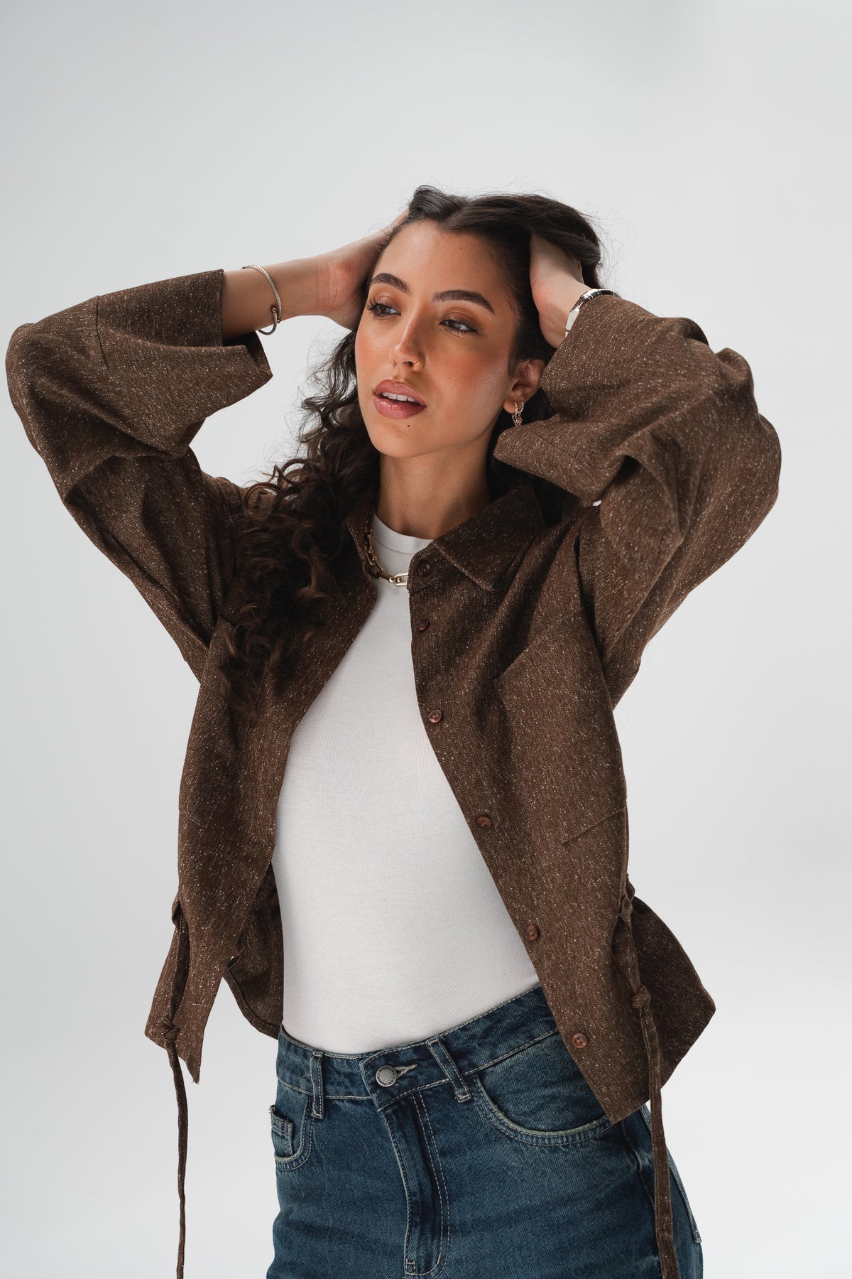 The Defined Shirt in Brown