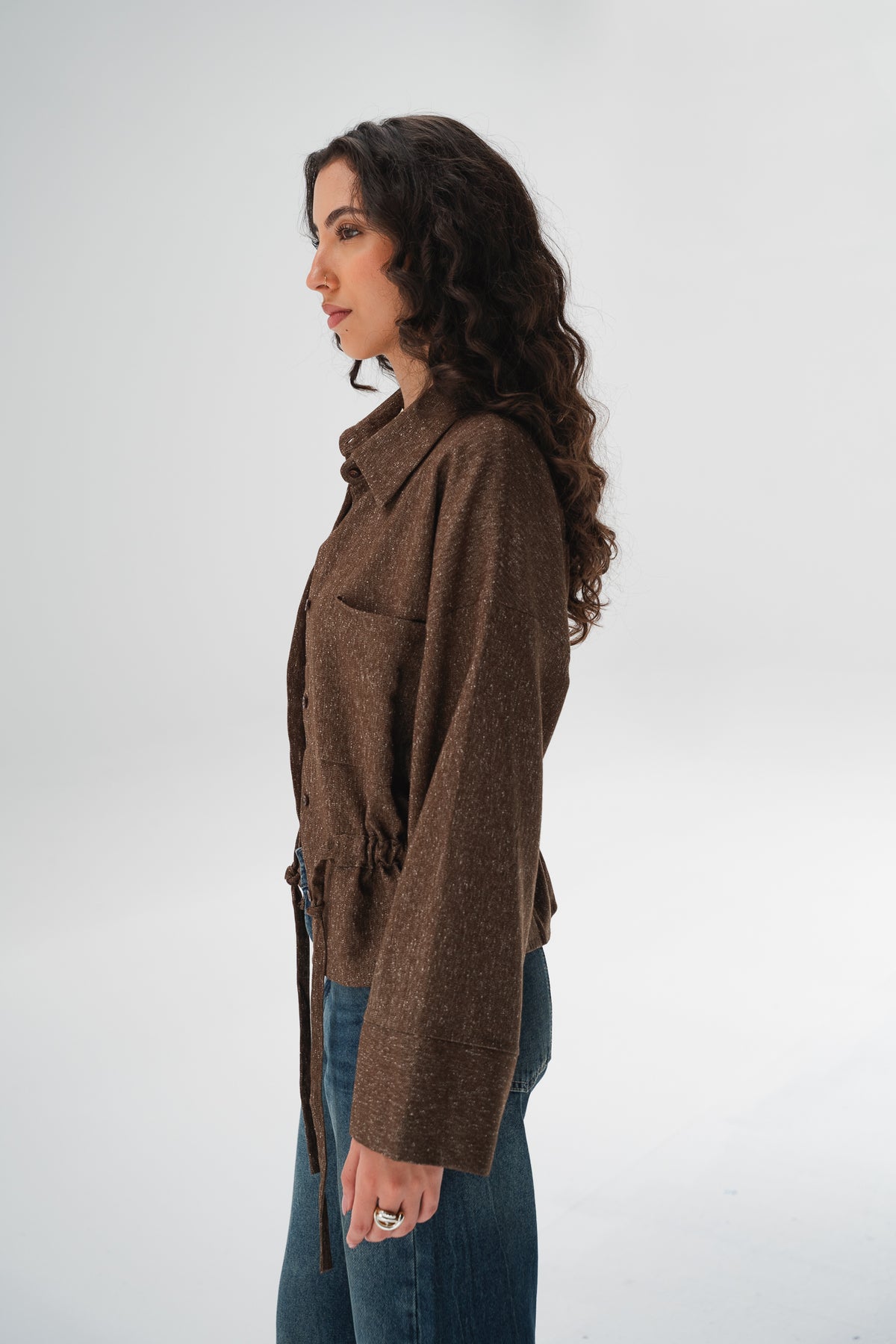 The Defined Shirt in Brown