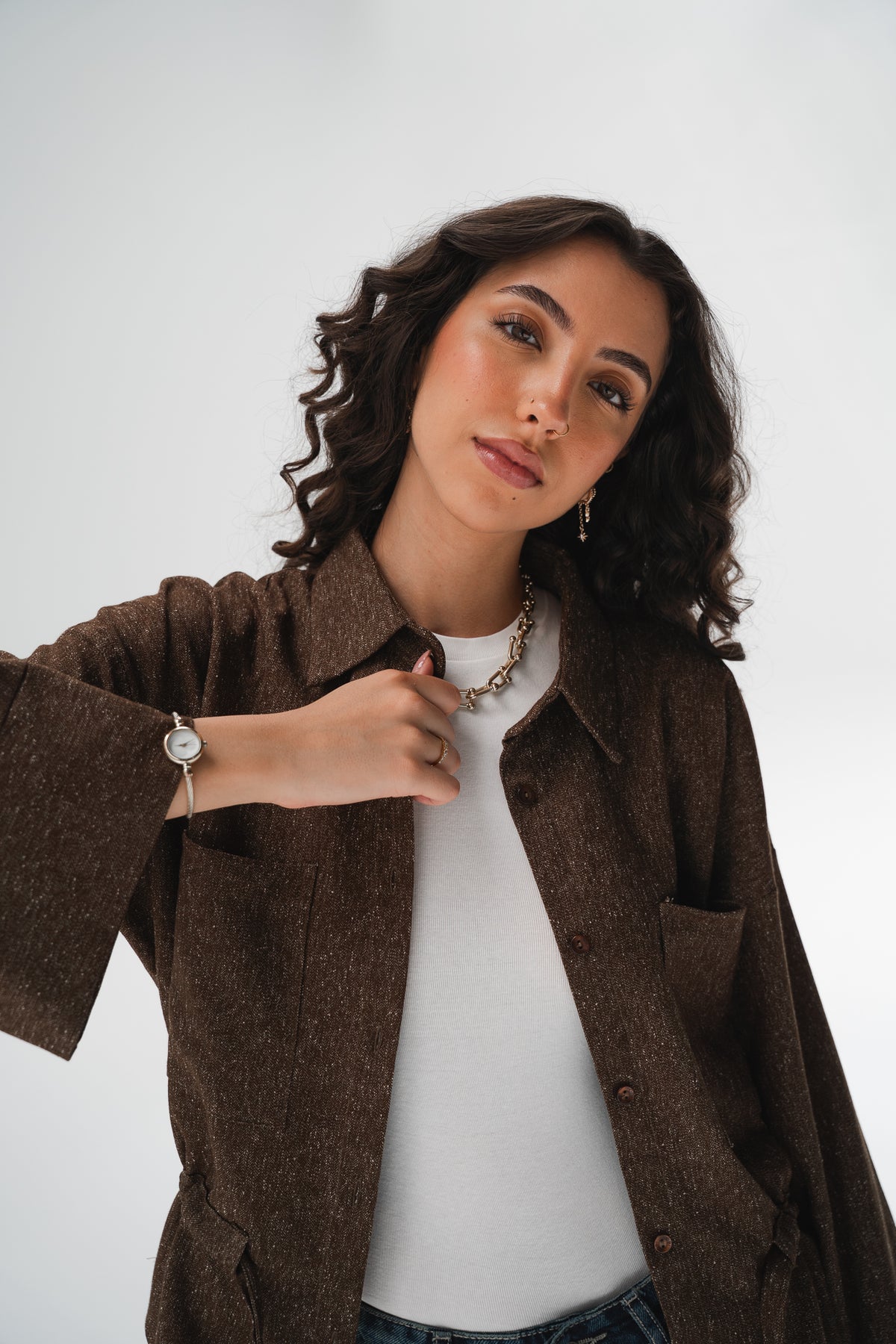 The Defined Shirt in Brown
