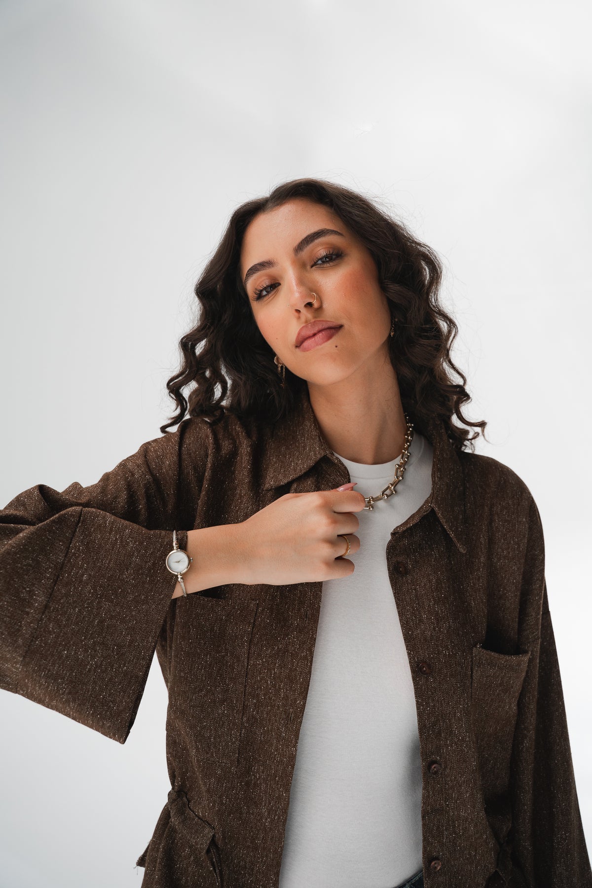 The Defined Shirt in Brown
