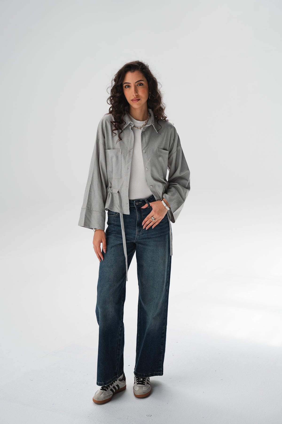 The Defined Shirt in Grey