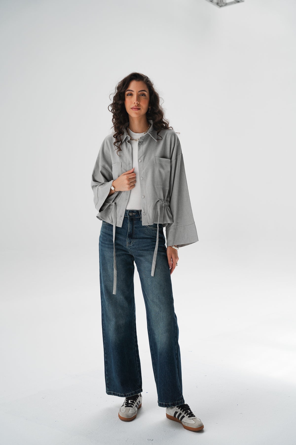 The Defined Shirt in Grey