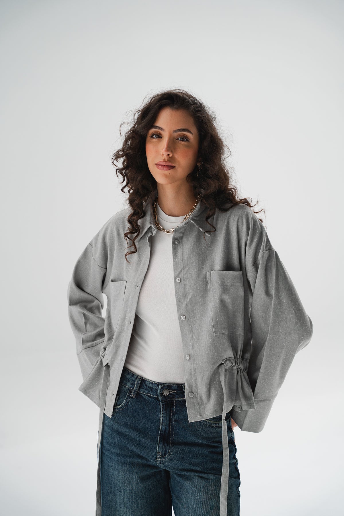 The Defined Shirt in Grey