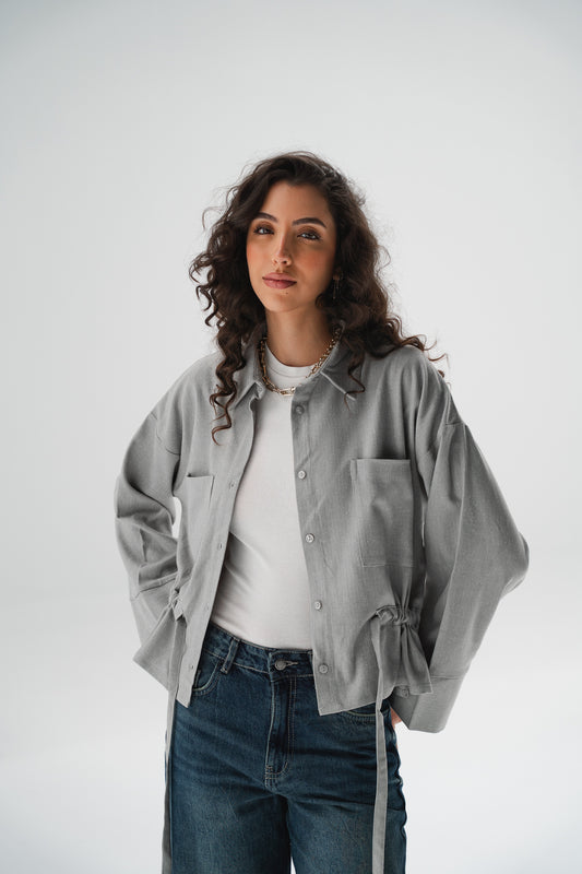 The Defined Shirt in Grey
