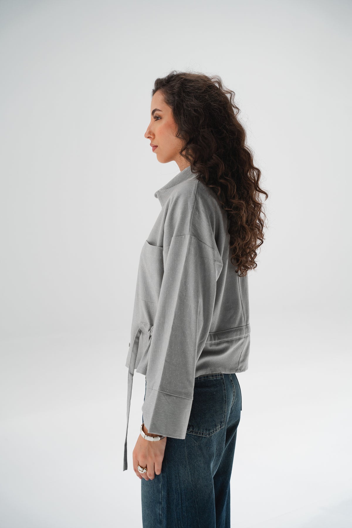 The Defined Shirt in Grey