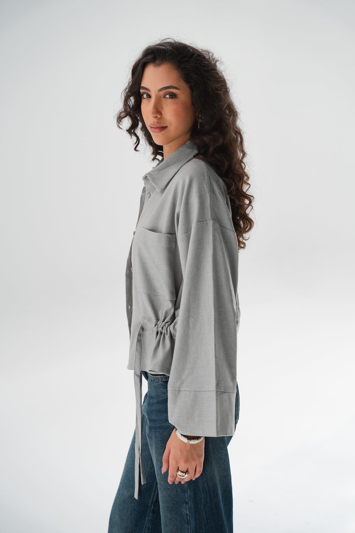 The Defined Shirt in Grey