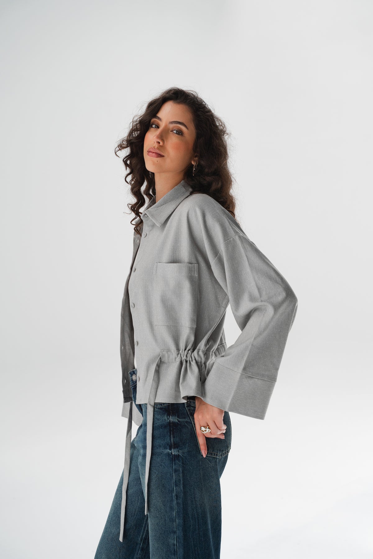The Defined Shirt in Grey