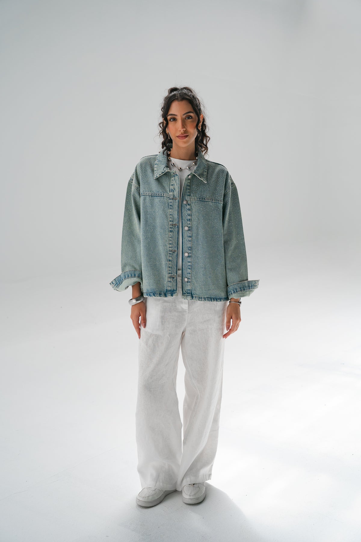 Dreamer Studded Denim Jacket