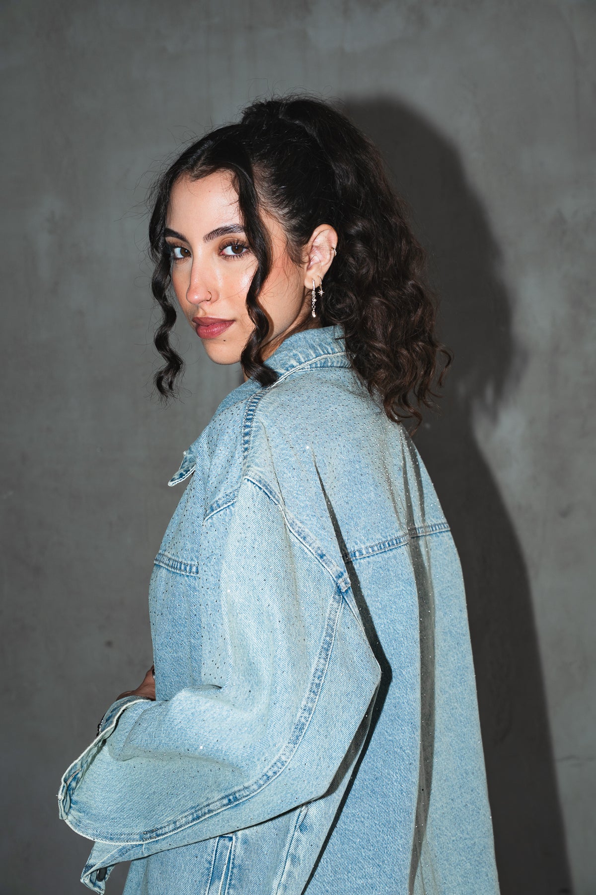 Dreamer Studded Denim Jacket