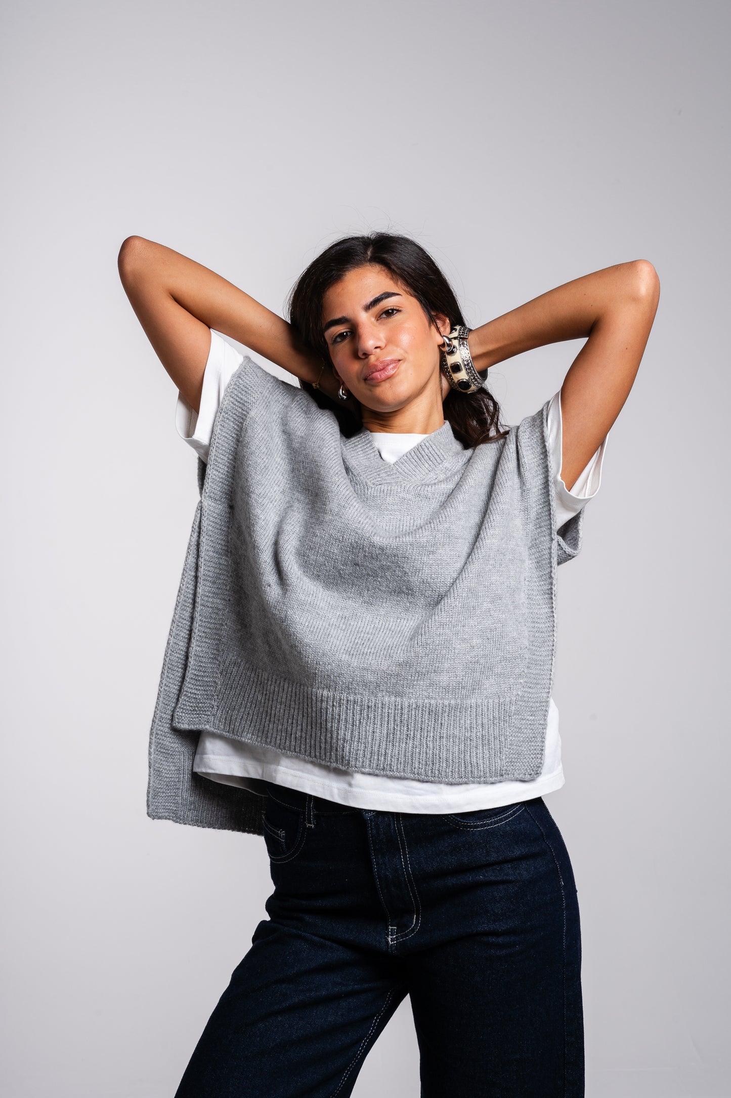 Last Call Vest in Grey