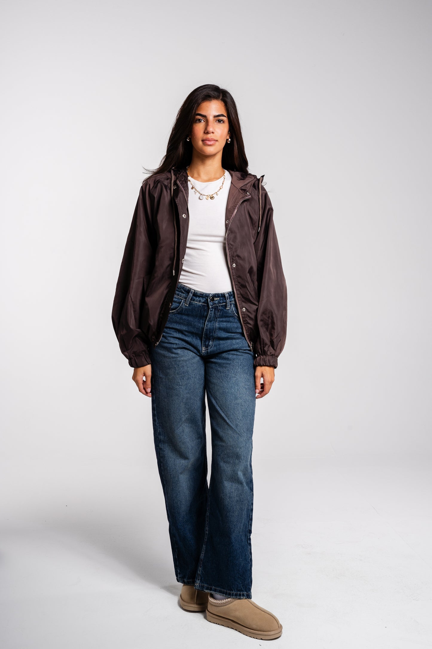 Waterproof Jacket in Brown