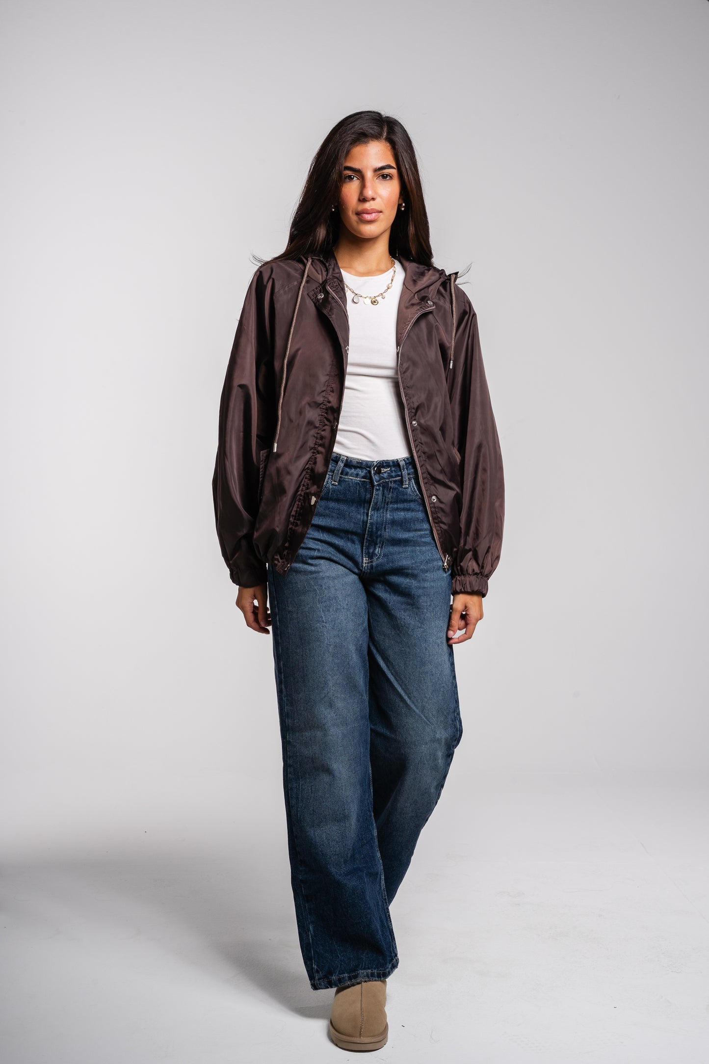 Waterproof Jacket in Brown