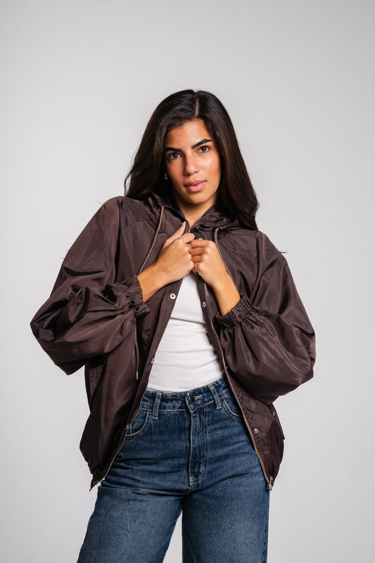 Waterproof Jacket in Brown