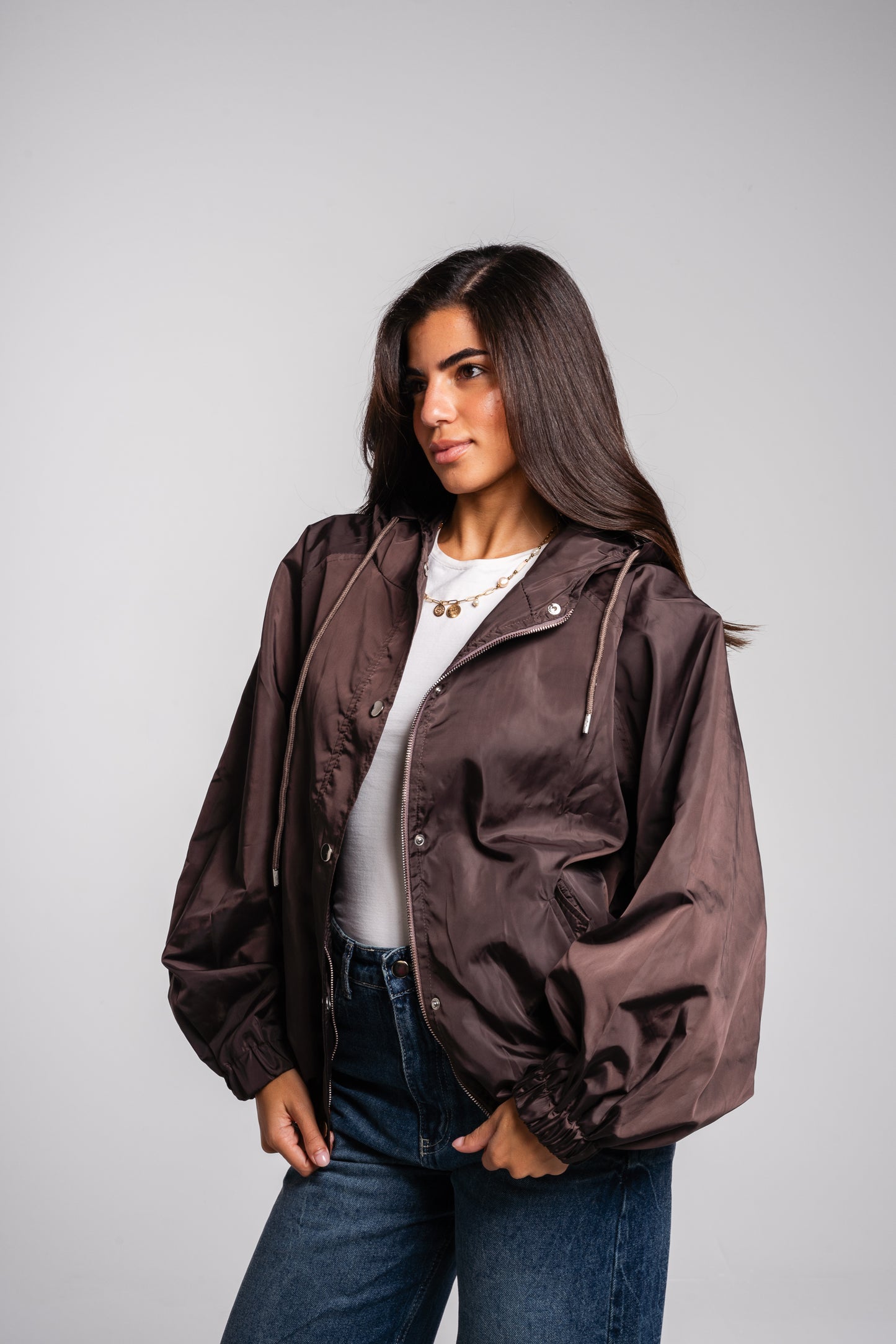 Waterproof Jacket in Brown