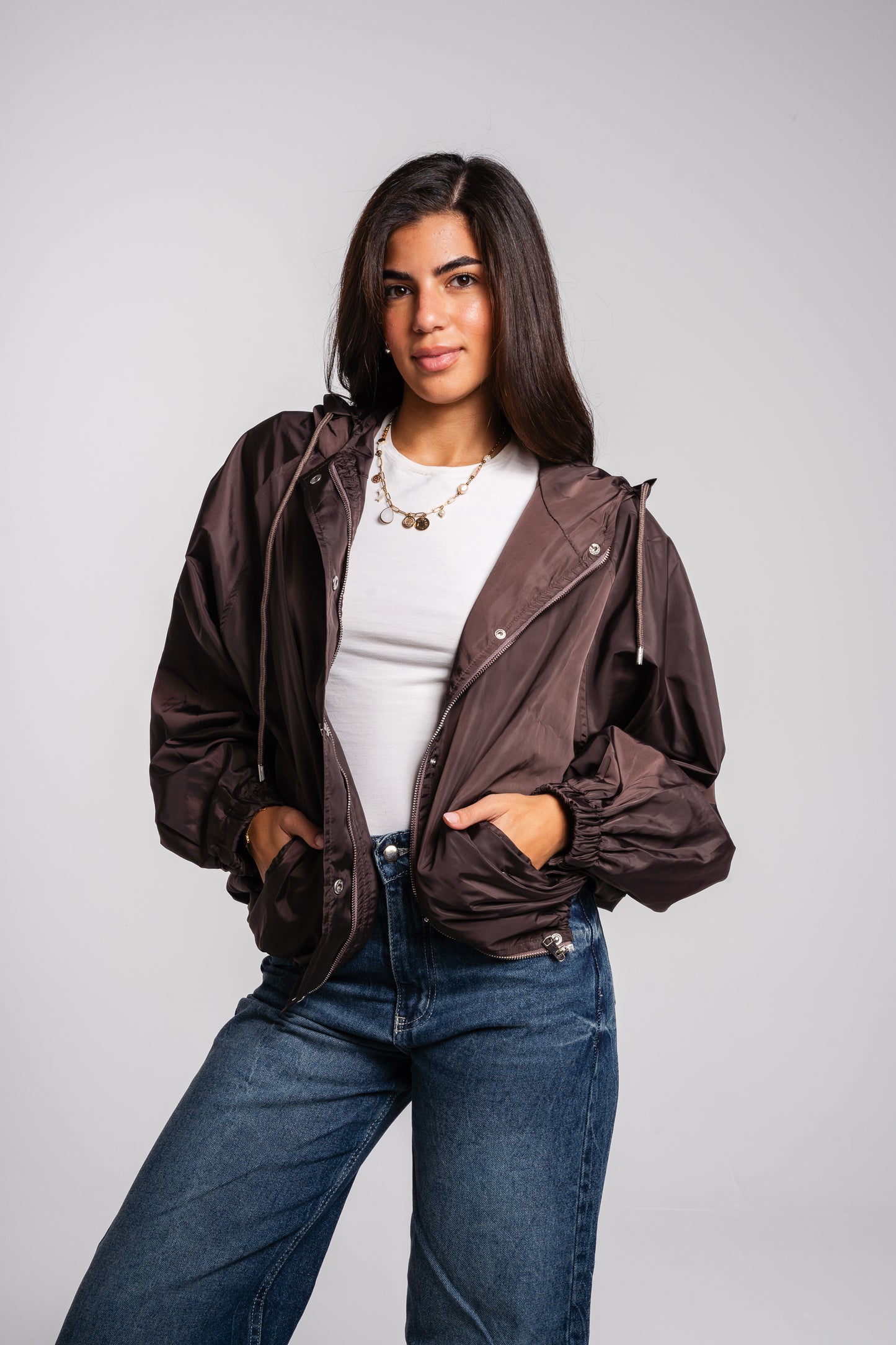 Waterproof Jacket in Brown