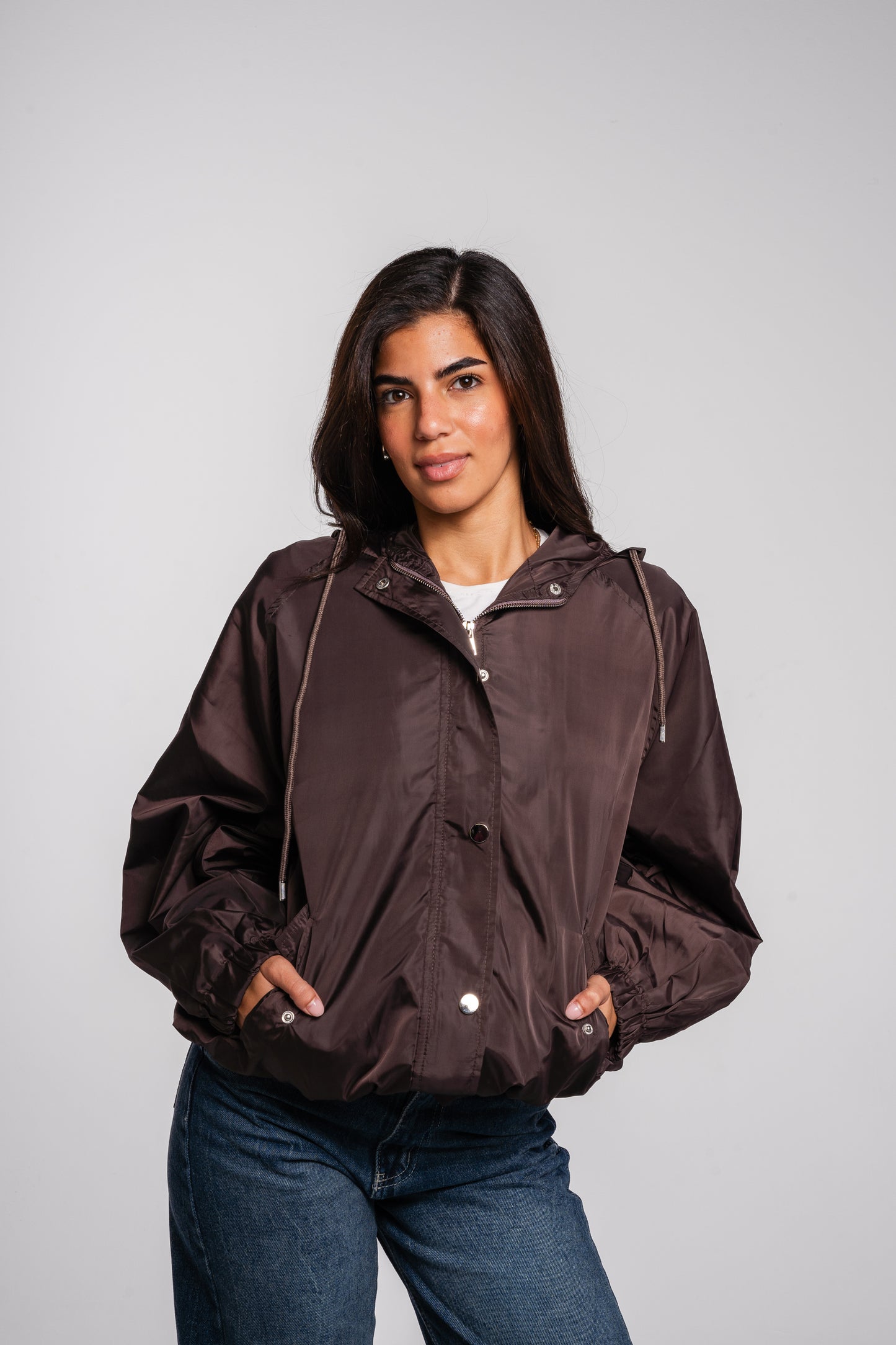 Waterproof Jacket in Brown