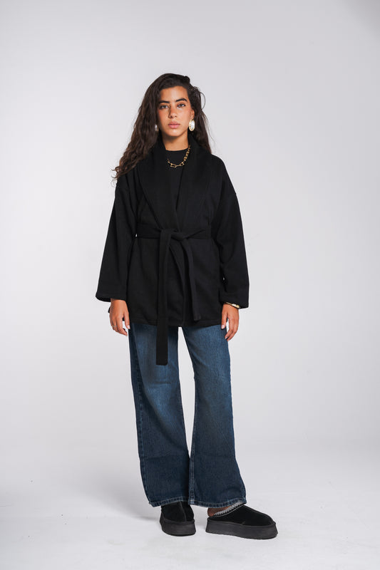 Forever yours jacket in Black