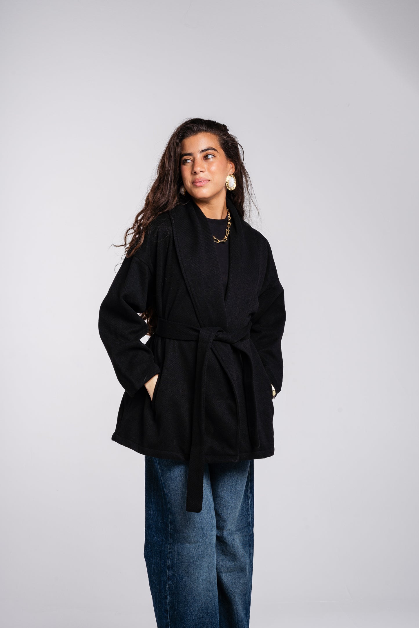 Forever yours jacket in Black