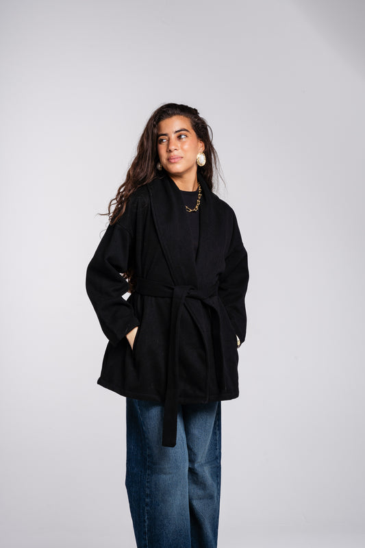 Forever yours jacket in Black