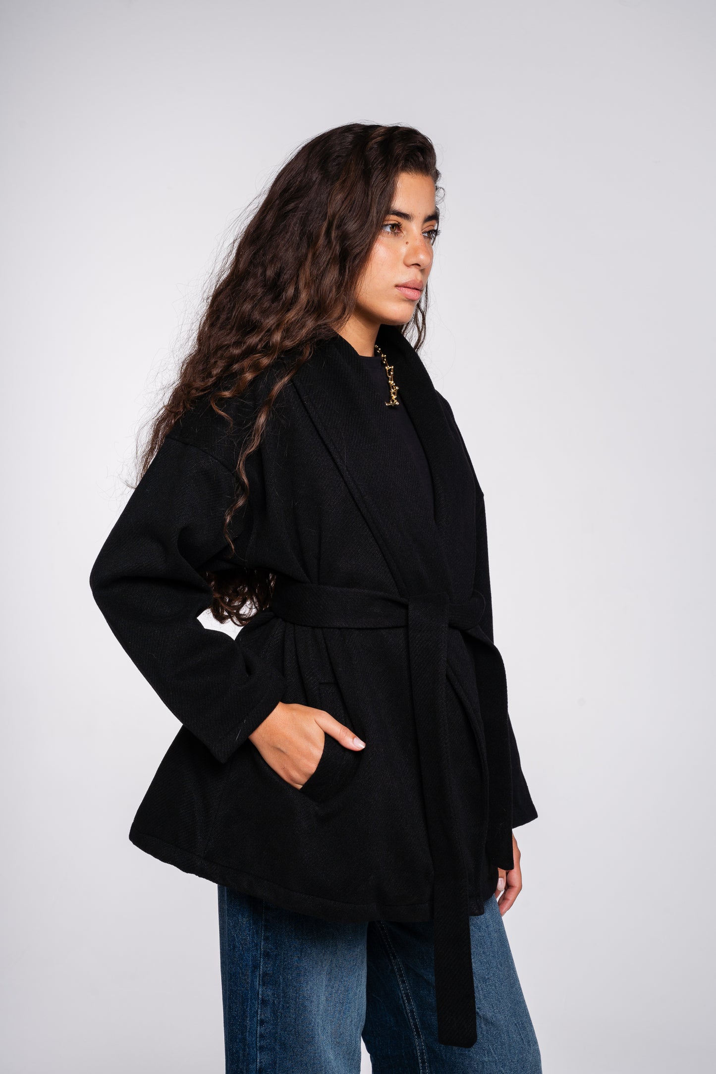 Forever yours jacket in Black
