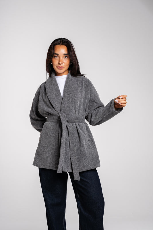 Forever yours jacket in Grey