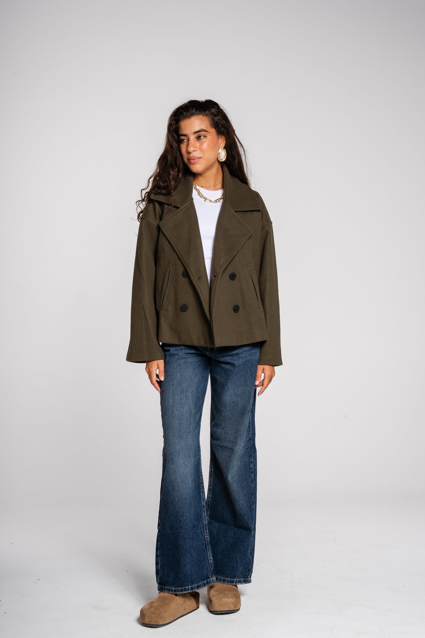 Snug Jacket in Olive