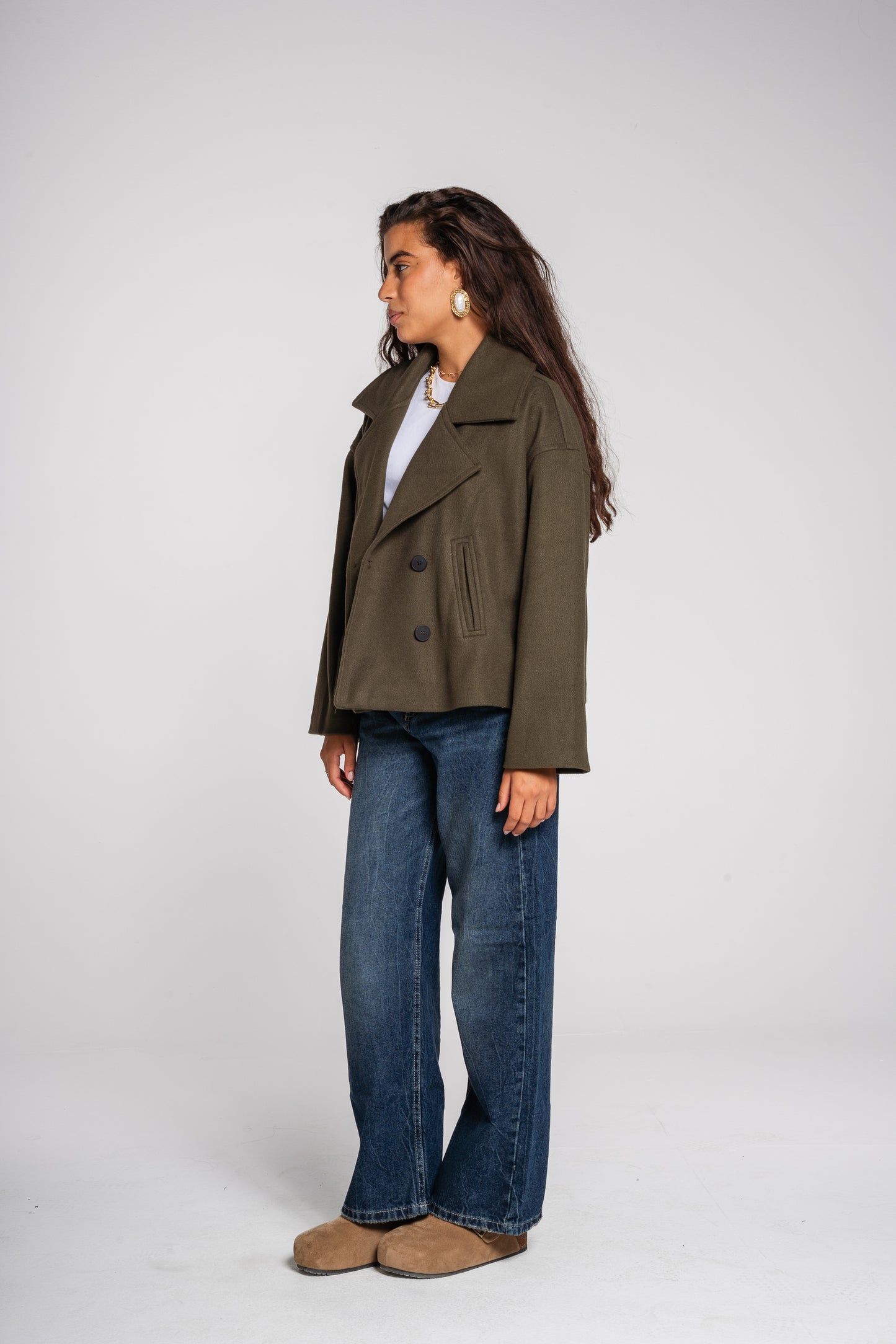 Snug Jacket in Olive