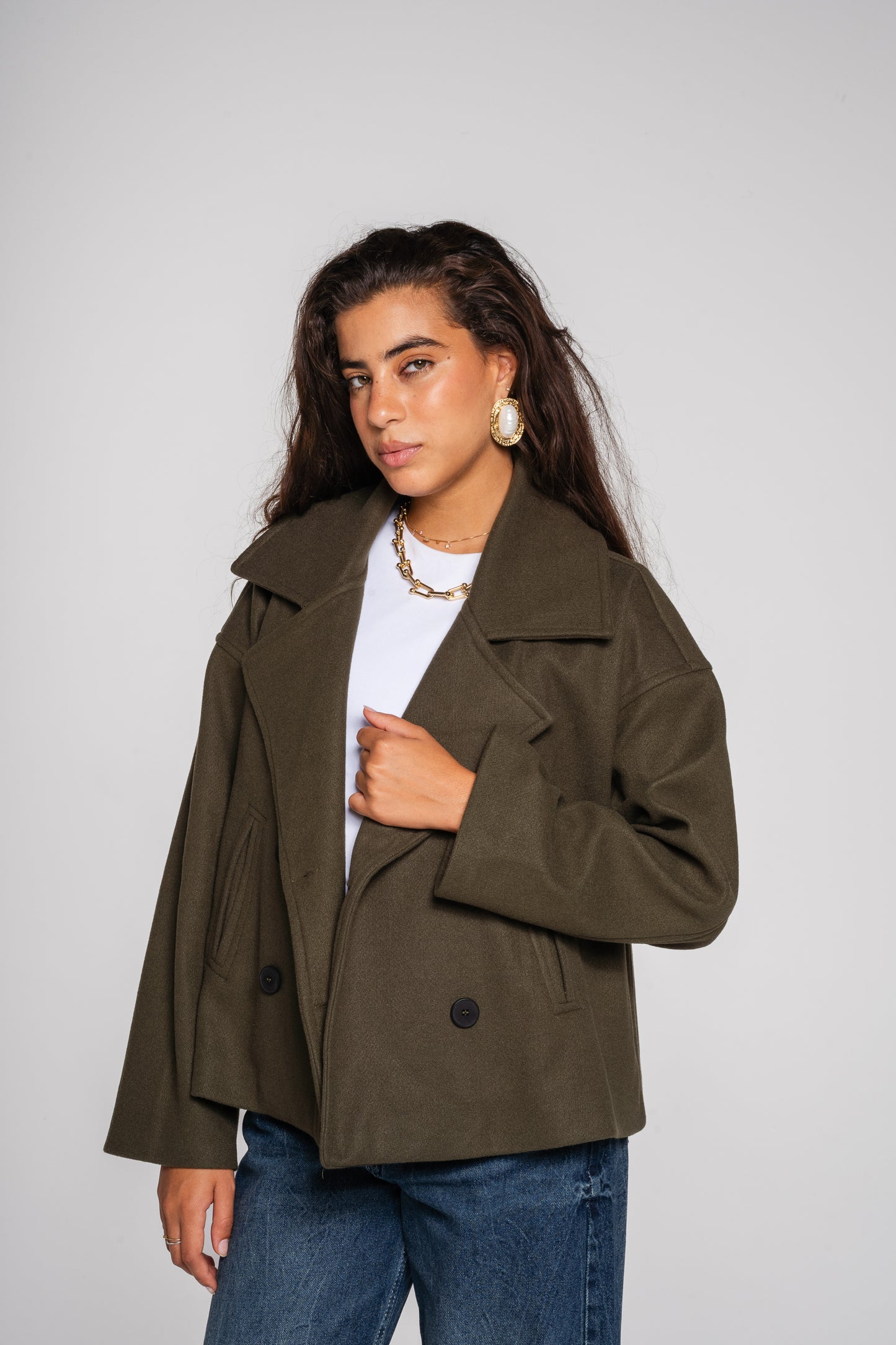 Snug Jacket in Olive