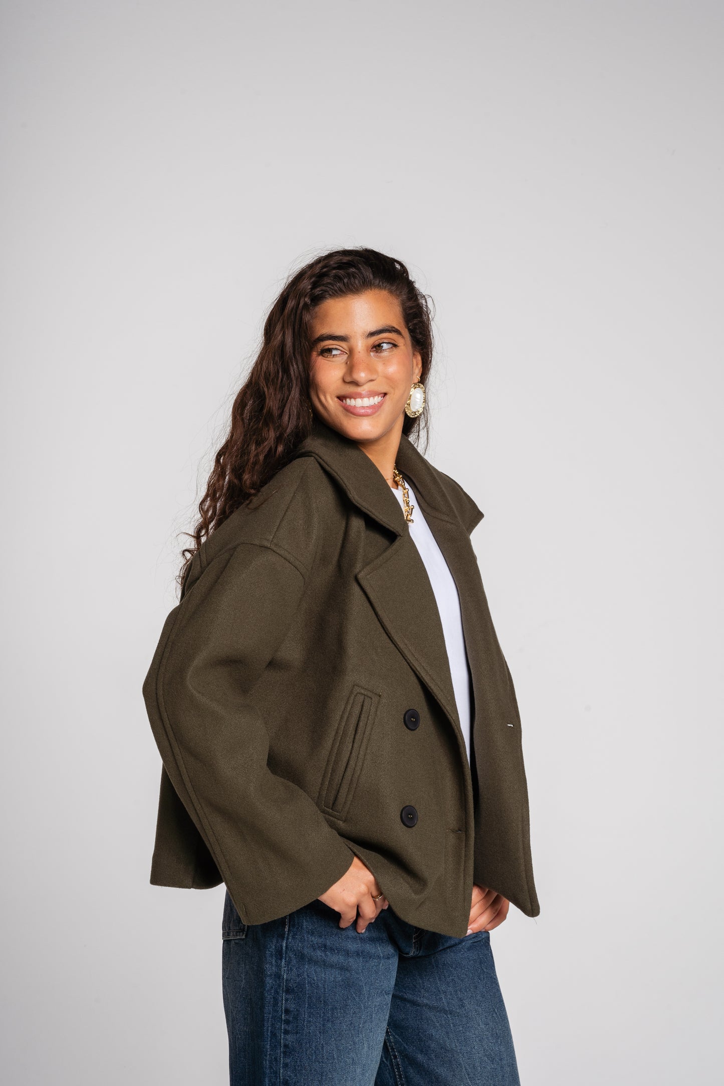 Snug Jacket in Olive