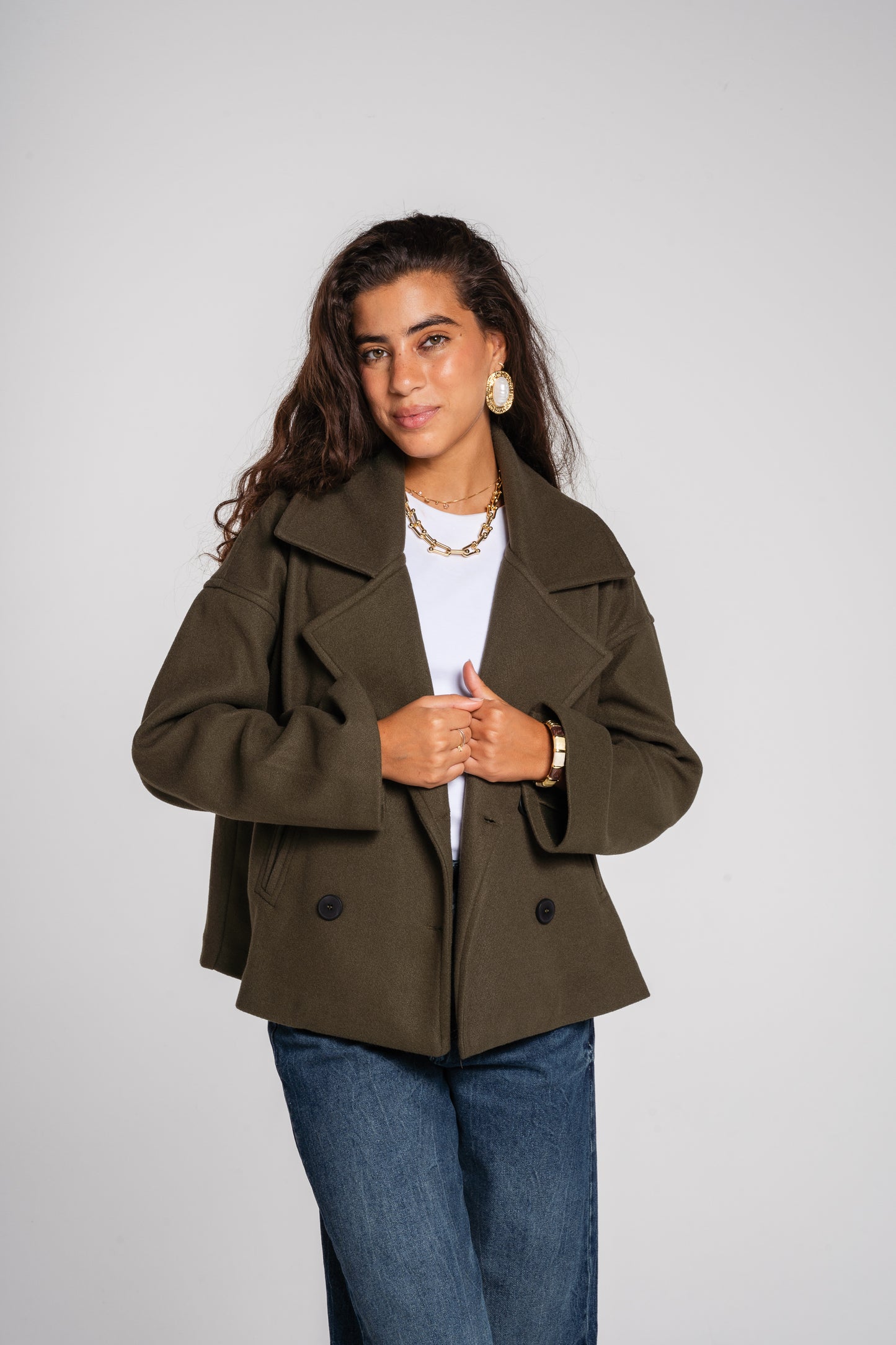 Snug Jacket in Olive