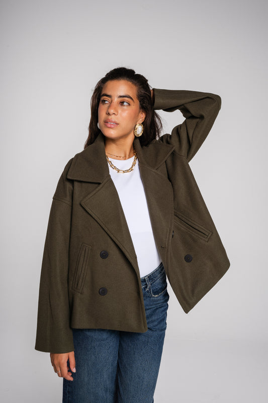 Snug Jacket in Olive