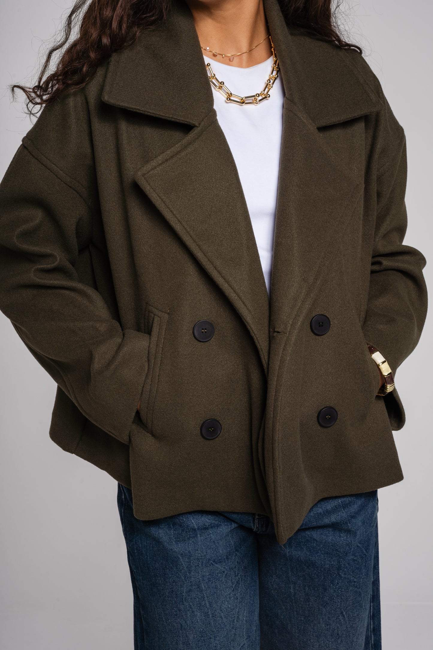 Snug Jacket in Olive