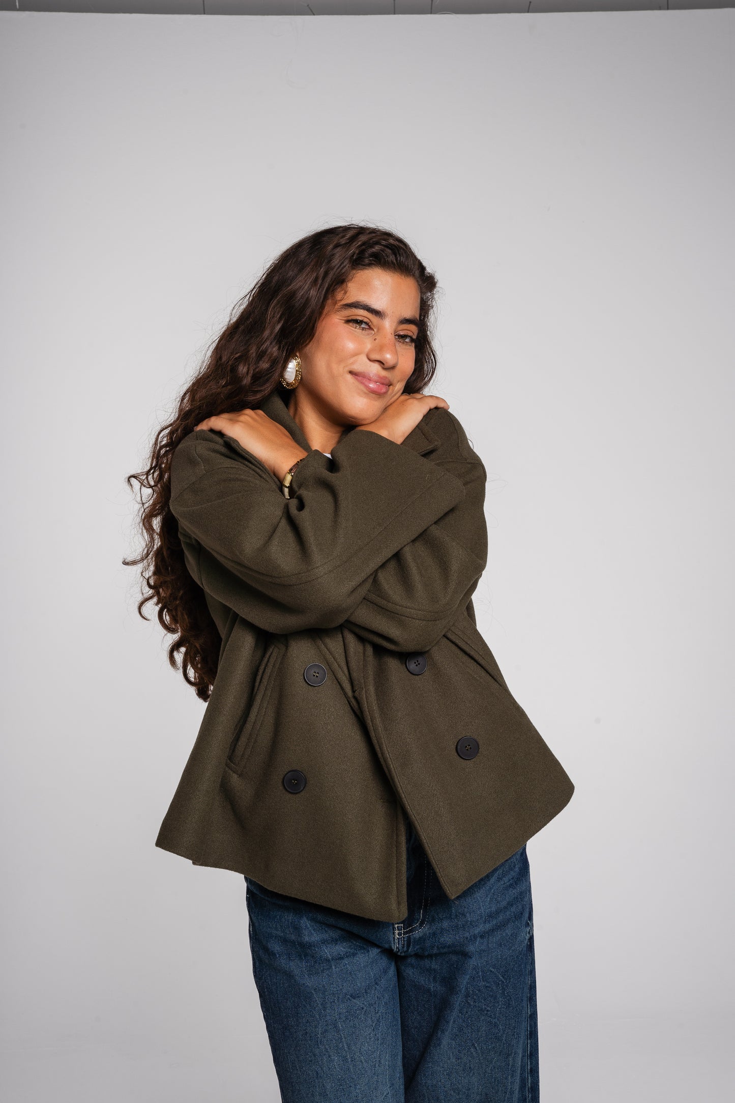 Snug Jacket in Olive