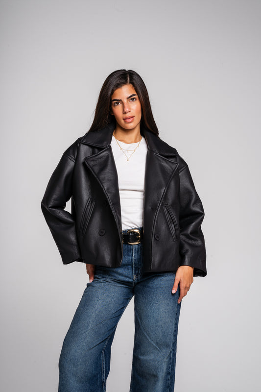 After Glow Jacket in Black