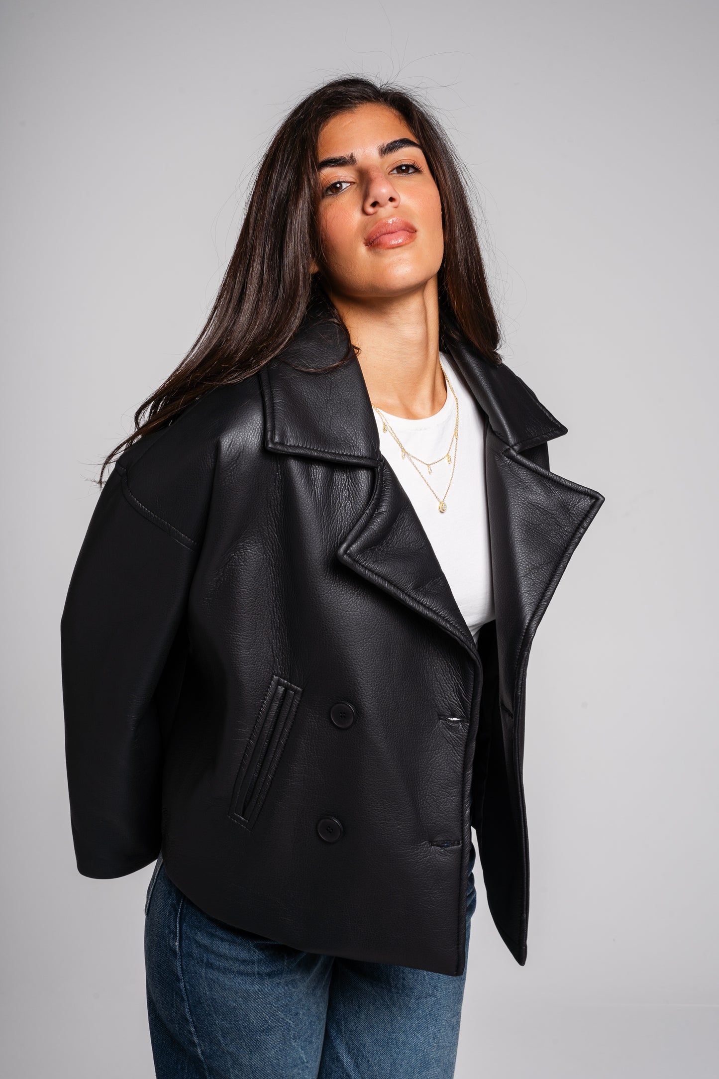 After Glow Jacket in Black