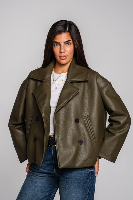 After Glow Jacket in Olive
