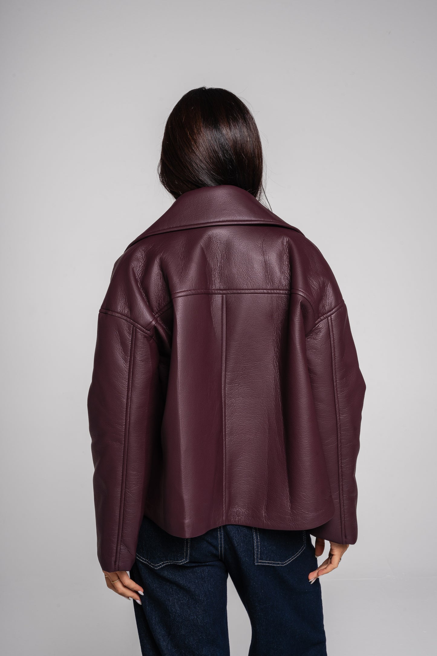 After Glow Jacket in Burgundy
