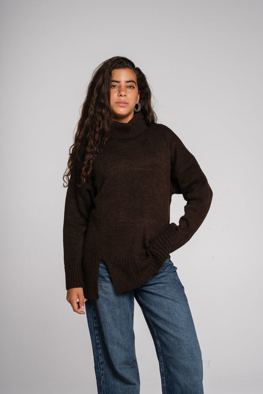 Chasing Dreams Pullover in brown