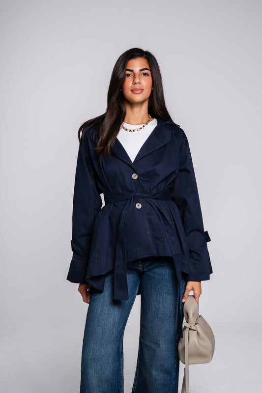 Luca jacket in Navy