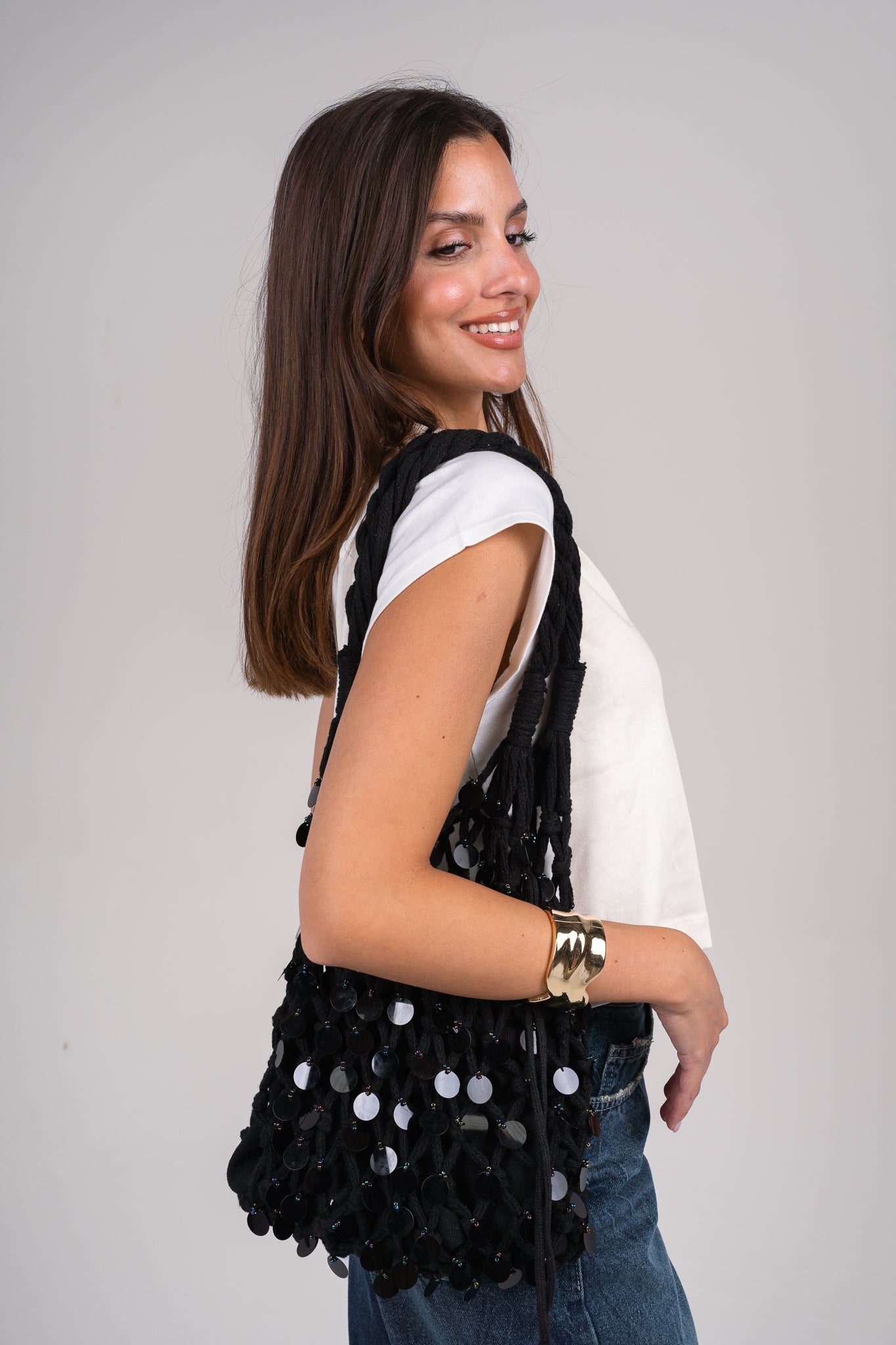 Beach Bag in Black