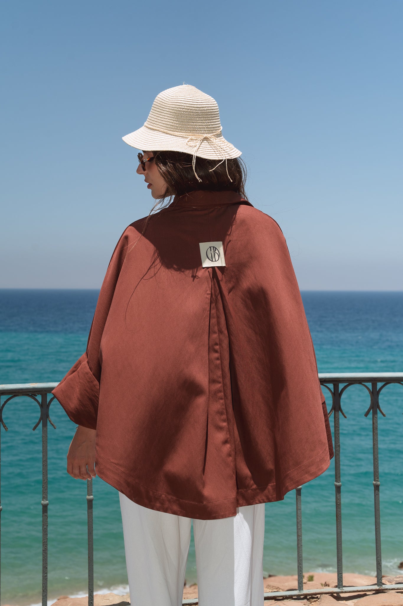 Salt Air Shirt in Brick