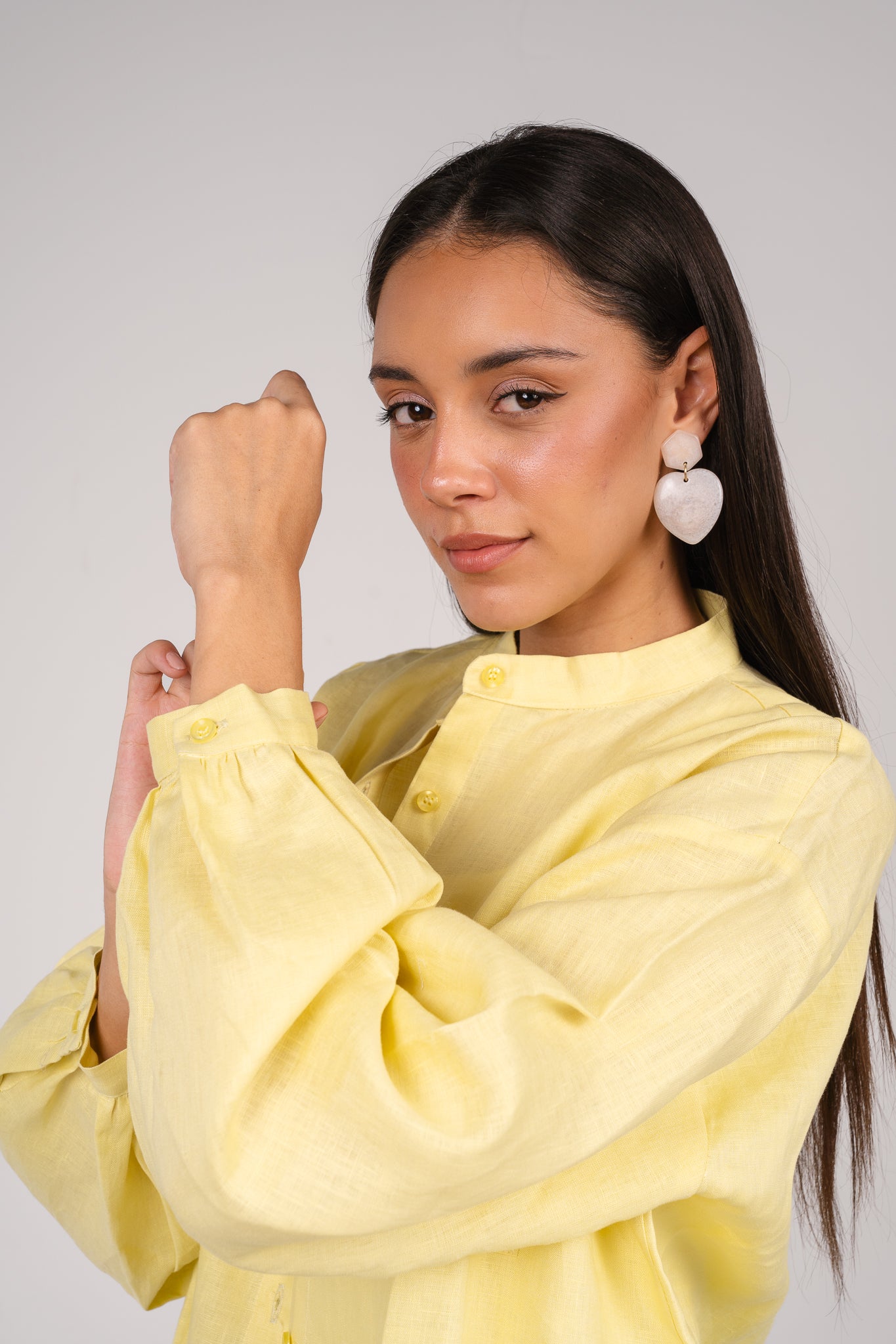 Golden hour shirt in Butter Yellow