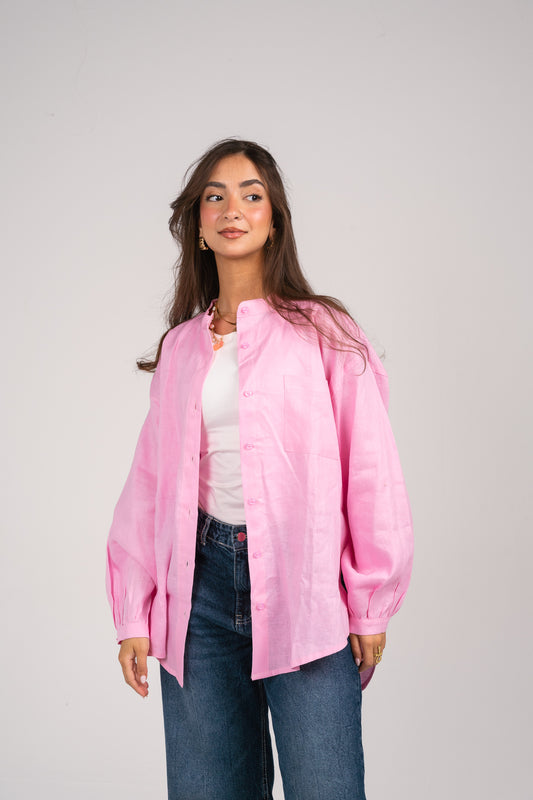 Golden hour shirt in Pink