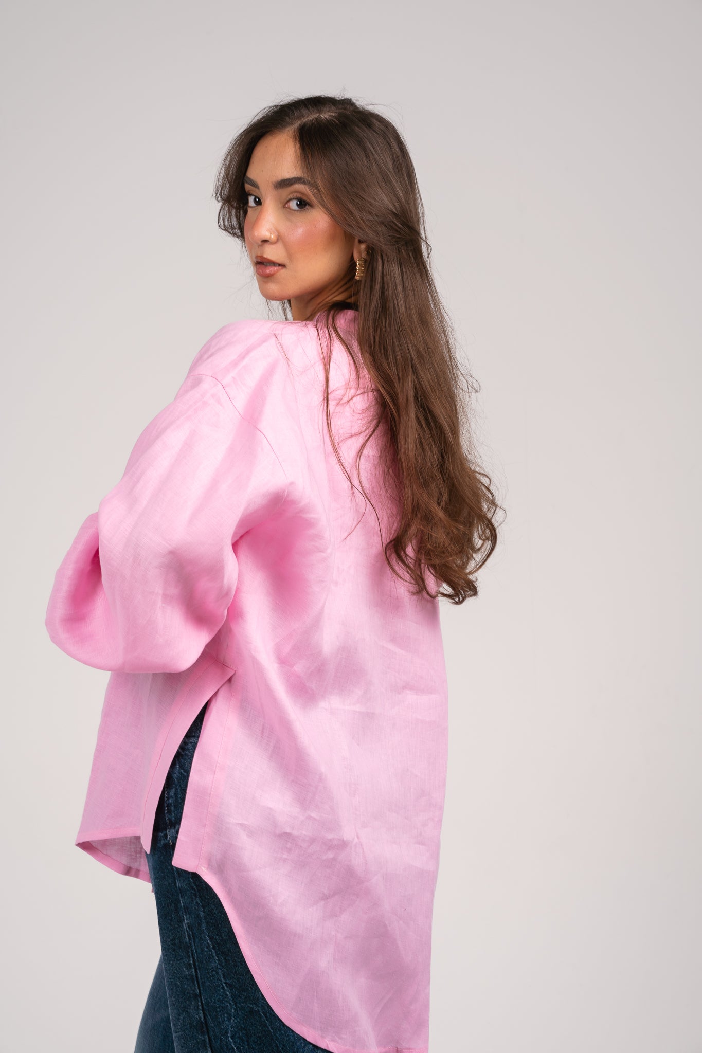 Golden hour shirt in Pink