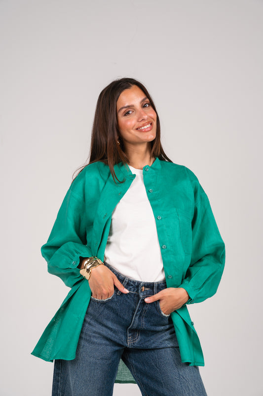 Golden hour shirt in Green