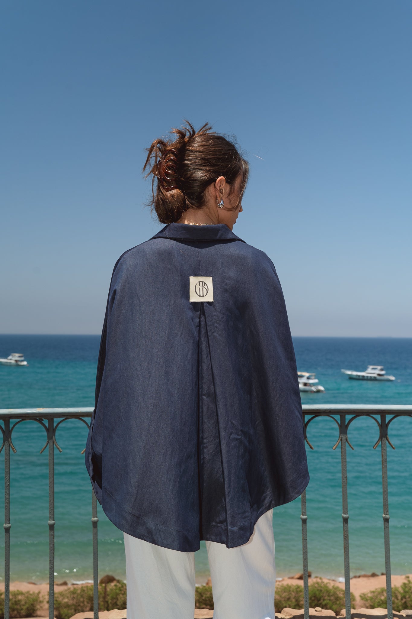Salt Air Shirt in Blue Denim