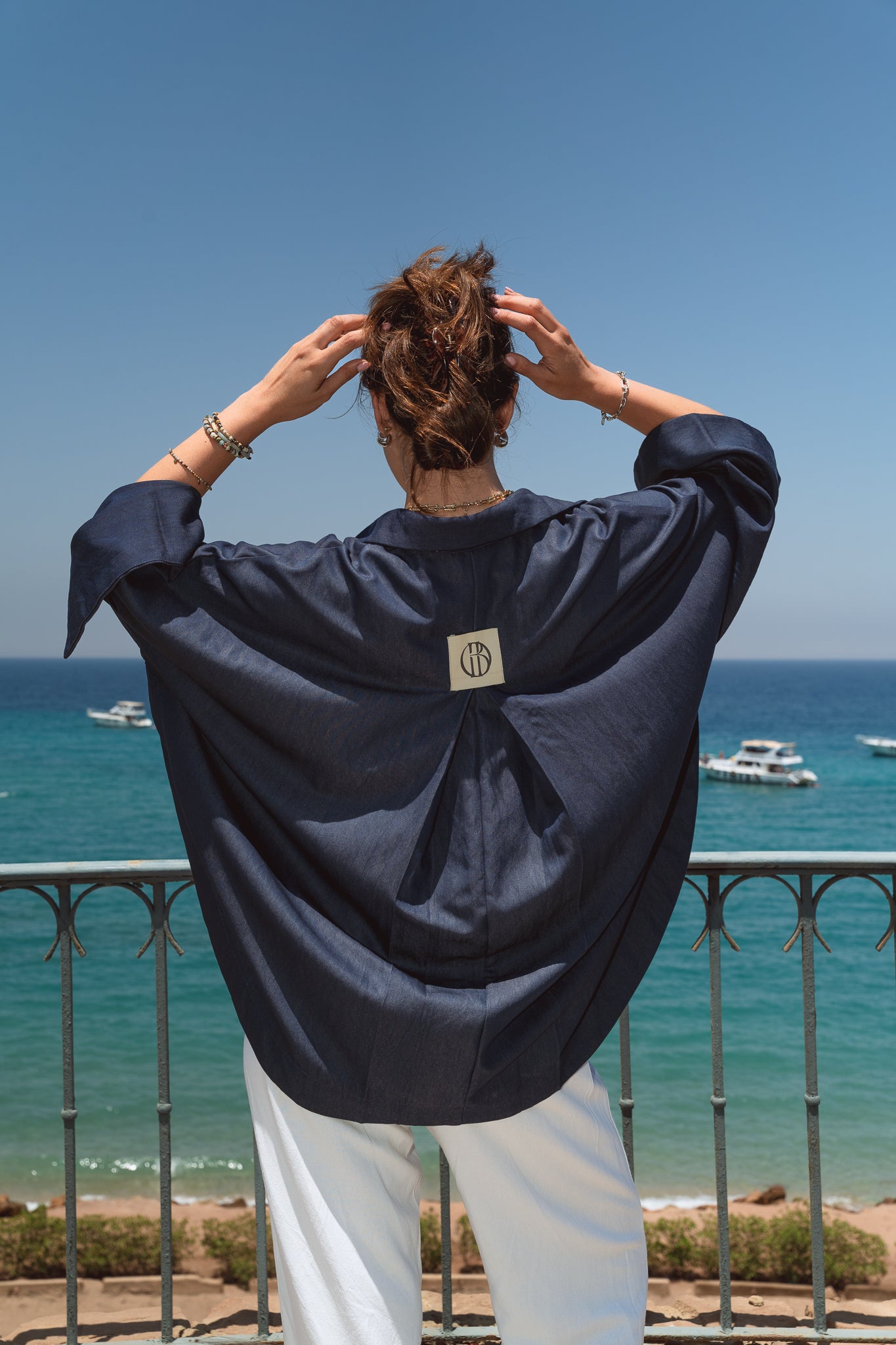 Salt Air Shirt in Blue Denim