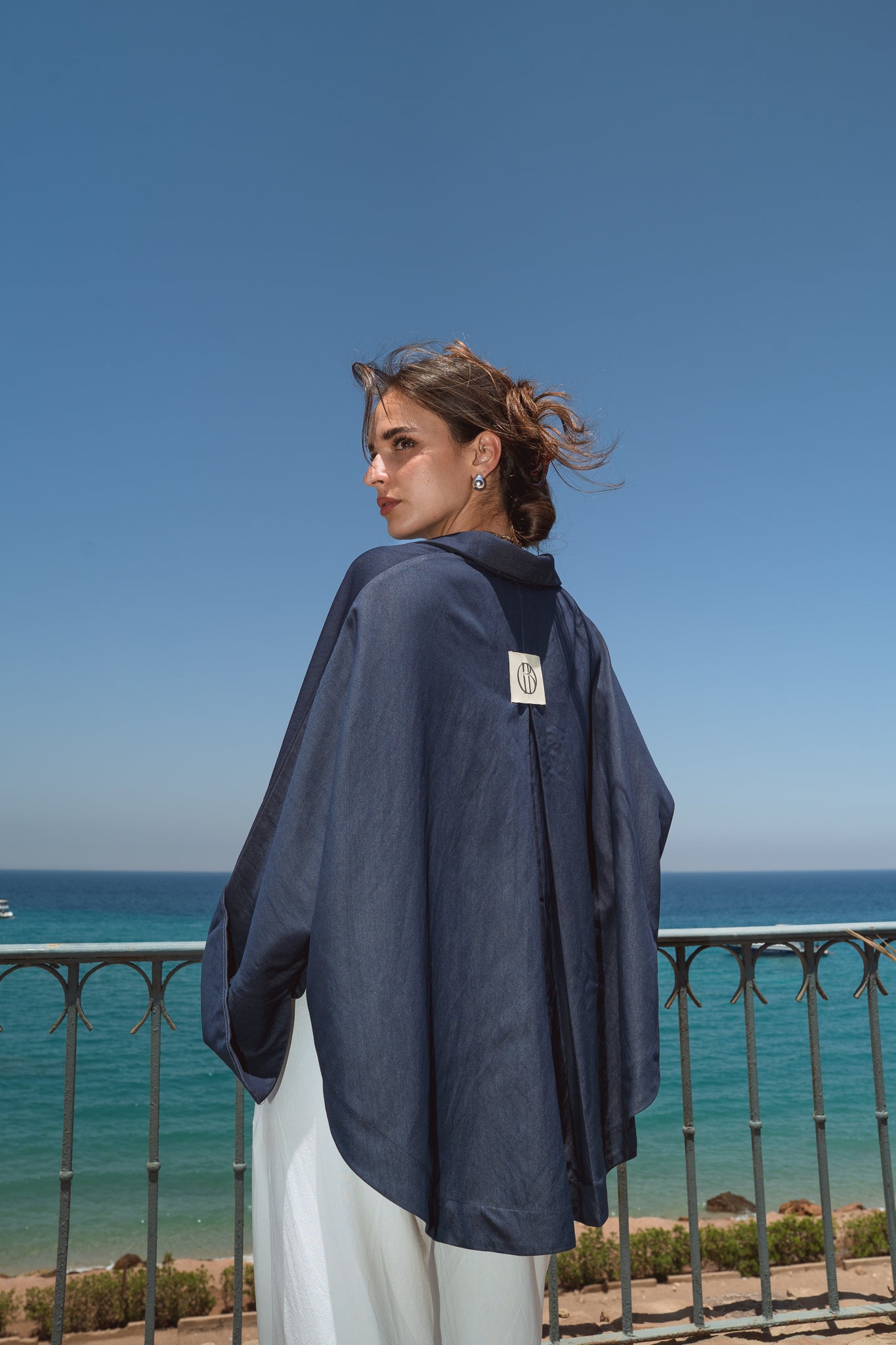 Salt Air Shirt in Blue Denim